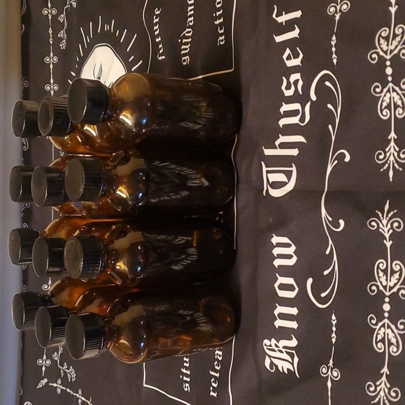 2oz empty Amber Glass Bottles for Bath & Body - Picture 2 of 2